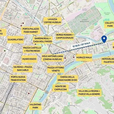 Design Loft With Free Private Parking Lägenhet Turin